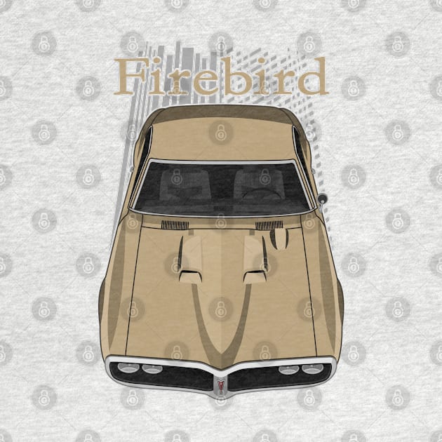 Pontiac Firebird Ram Air 1968 - Gold by V8social